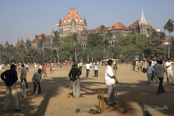 Cricket Season At Cross Maidan (2005) by Sanjay Marathe