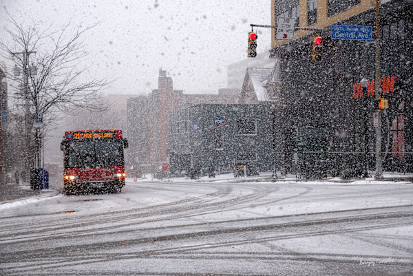 Pittsburgh Snowstorm-1 (2024) by Sanjay Marathe