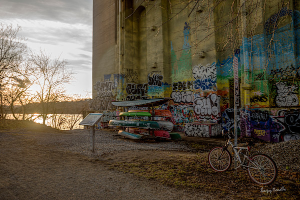 Allegheny River Landscape (2024) by Sanjay Marathe
