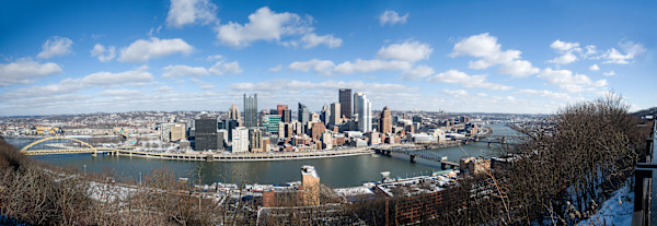 Pittsburgh Downtown Panorama-1 (2025) by Sanjay Marathe