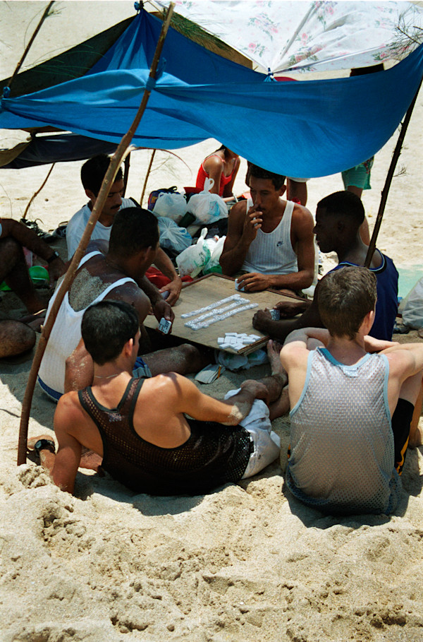Untitled (Dominos on the Beach) by Daniele Tamagni Foundation