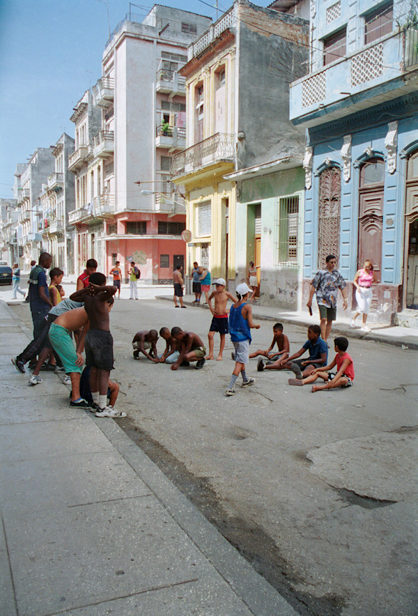 Untitled (Playing on the Street) by Daniele Tamagni Foundation