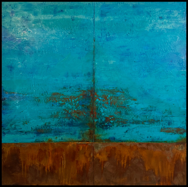 sea wall 4 by Graceann Warn