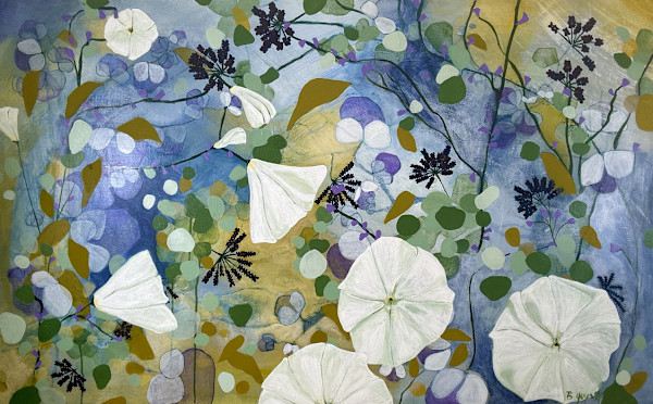 The Moon Flower Remembers by Bernadette Youngquist, Image 1.