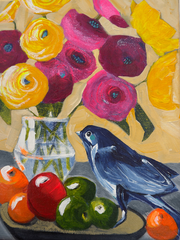 Still Life with Bluebird by Bernadette Youngquist, Image 1.