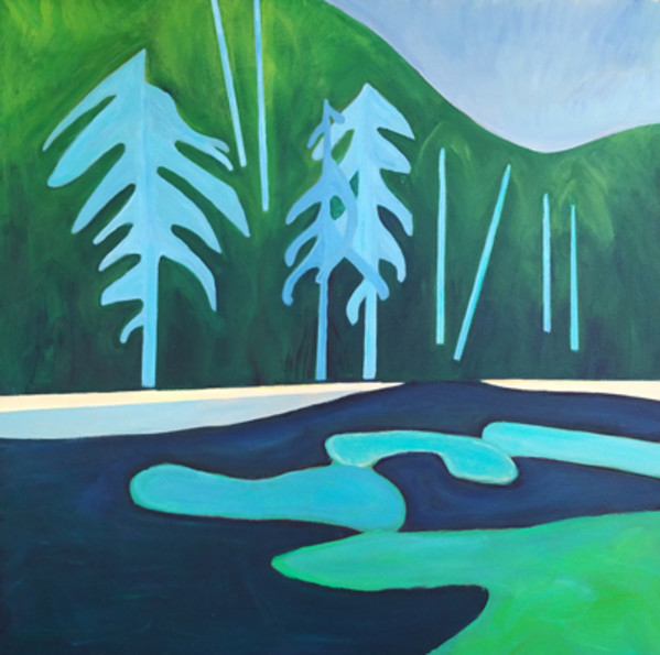 South Lake Road, Spring by Susan G Abbott, Image 1.