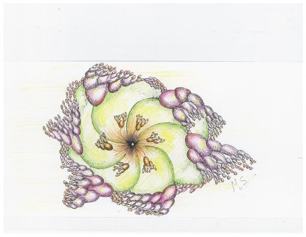 Alien Flower by Ada Monica Sperling