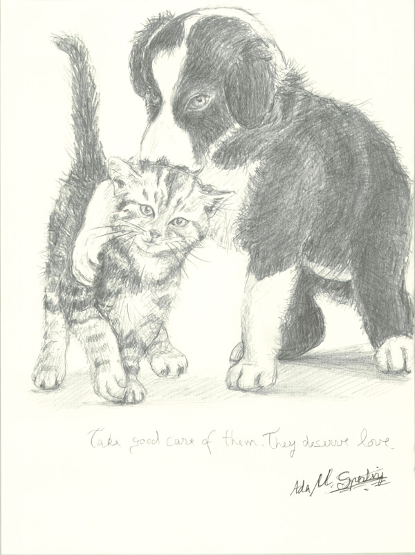 Best Friends II by Ada Monica Sperling
