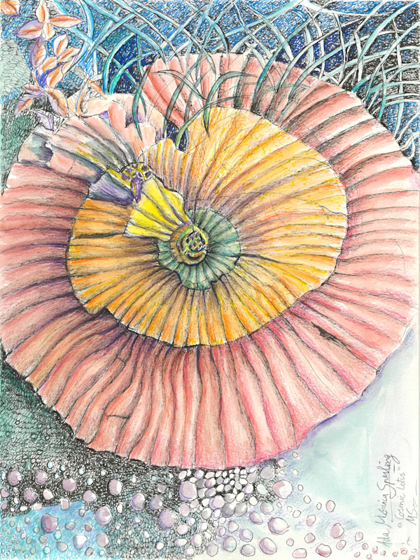 Cosmic Lotus by Ada Monica Sperling