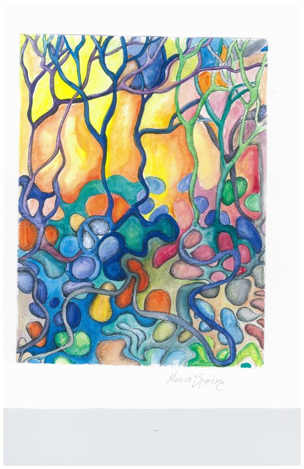 Fire in the Forest by Ada Monica Sperling