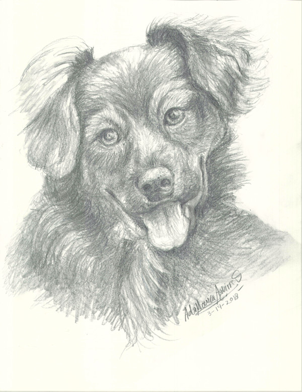 Happy Pup by Ada Monica Sperling