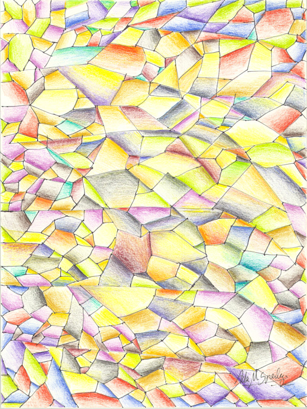 Ice Crystals by Ada Monica Sperling