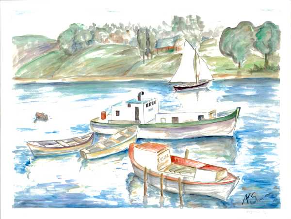 LLanquihue Lake by Ada Monica Sperling