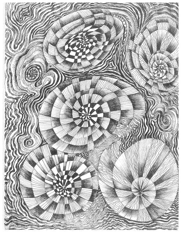 Party of Fractals by Ada Monica Sperling