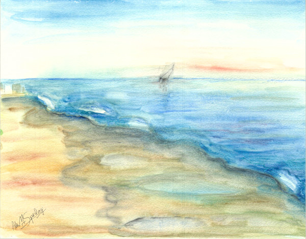 Perfect Seashore by Ada Monica Sperling