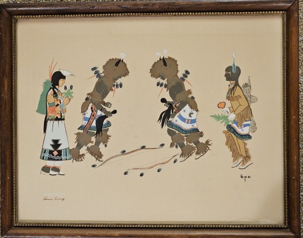 Buffalo Dance by Theodore Suina (Ku-pe-ru)