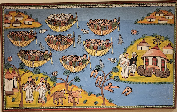 Crossing Lake Tana by Ethiopia