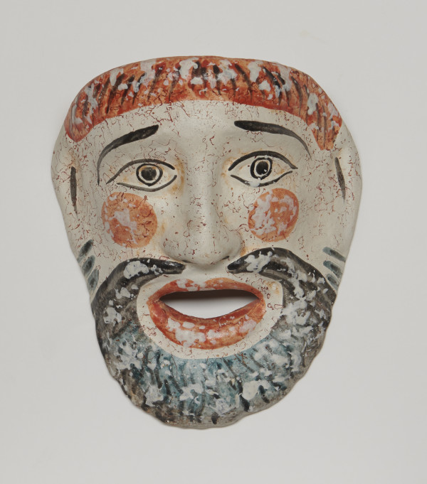 Mask, Replica of mask from 500 BC, Greece by Unknown