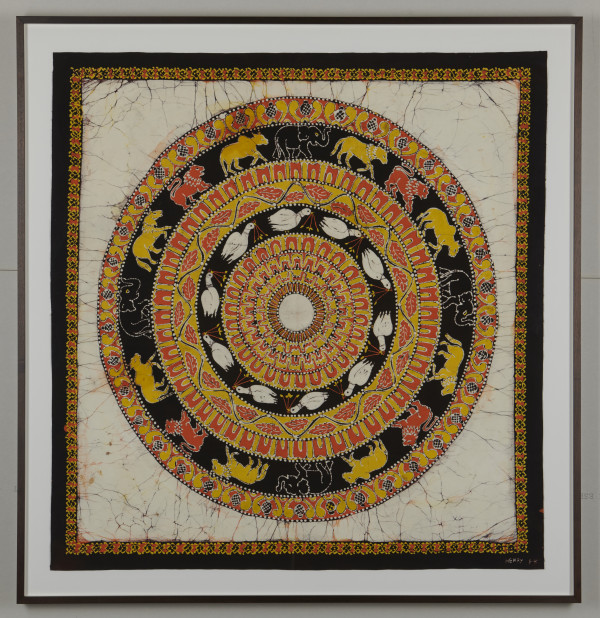 Mandala with Birds and Animals by India