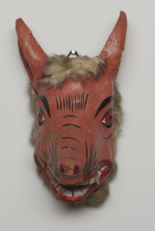 Wolf Mask, Mexico by Unknown