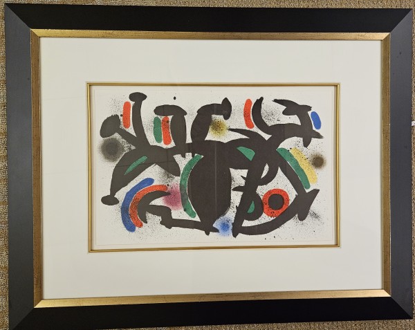Lithographe I - Plate VIII (Calas 864) by Joan Miro