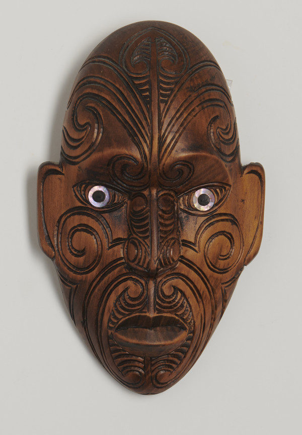 Maori Mask, New Zealand by Unknown