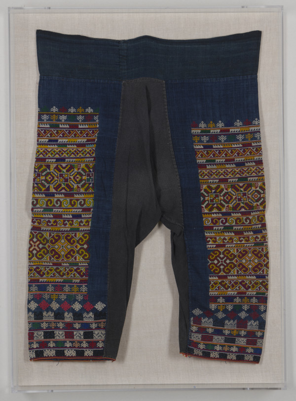 Man's Trousers by Yao Hill Tribe, Thailand