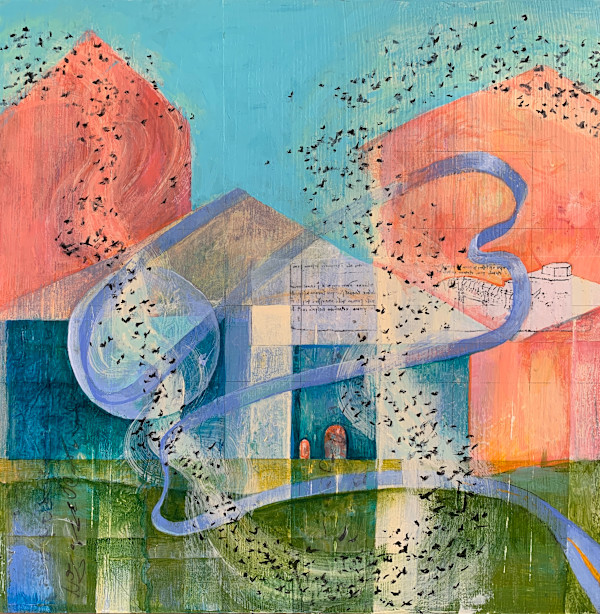 Murmurations 4 by Kathleen O'Brien