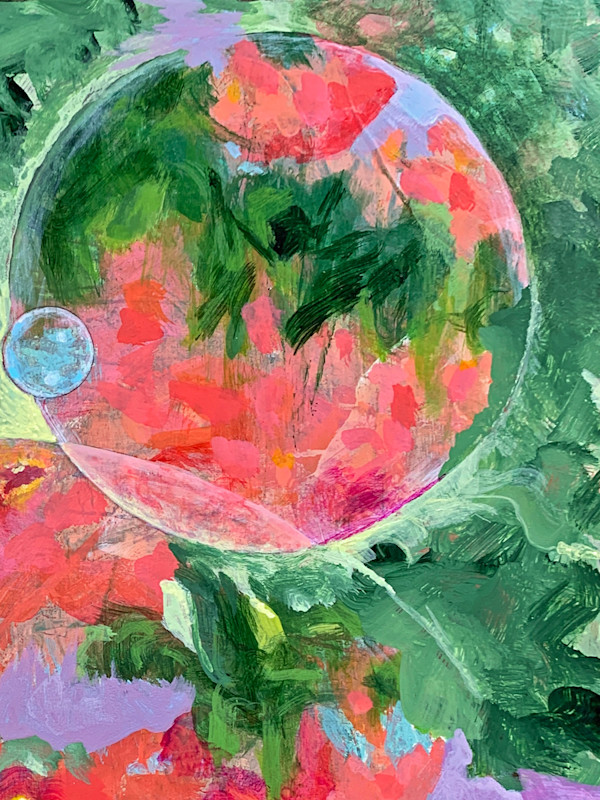 Zinnia Garden 3 by Kathleen O'Brien