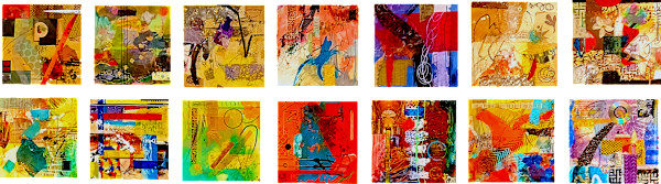 14-panel Collaboration by Tina Alberni