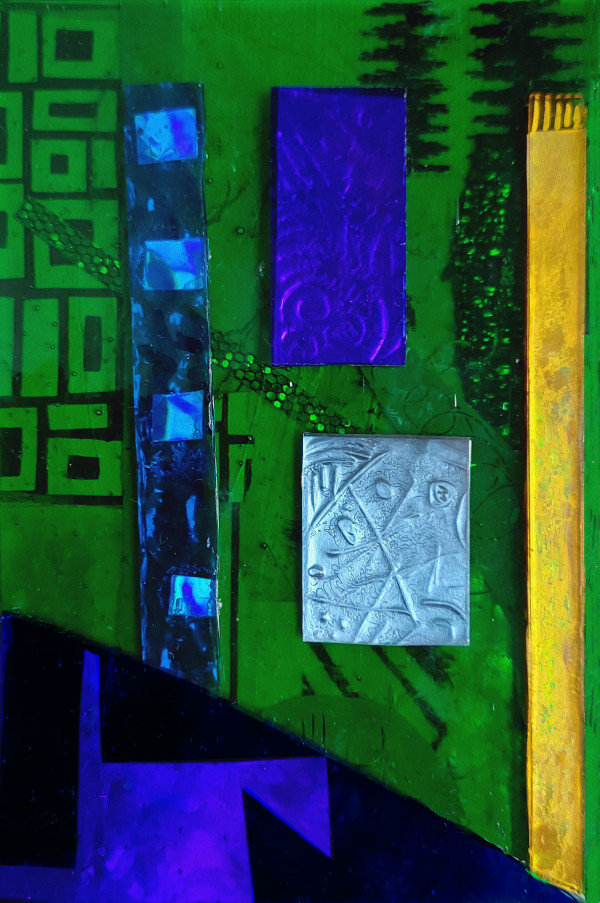 Expression #3 in Green by Tina Alberni