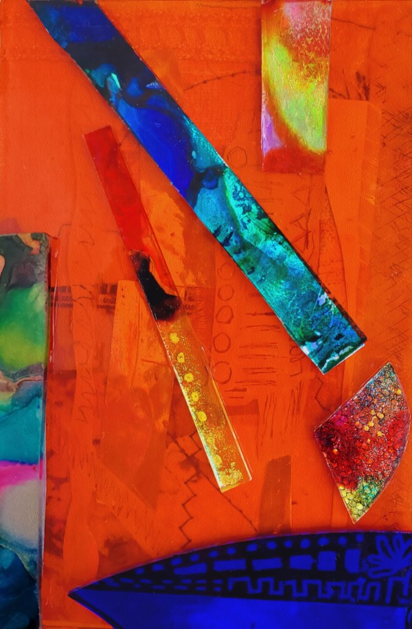 Expression #4 in Orange by Tina Alberni