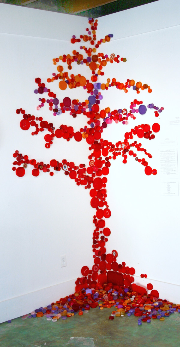Red Tree by Tina Alberni