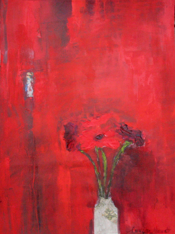 Red Bouquet on Red