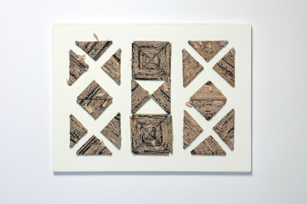 Geometric Assemblage Series: Patchwork #5 by CLaire Renaut