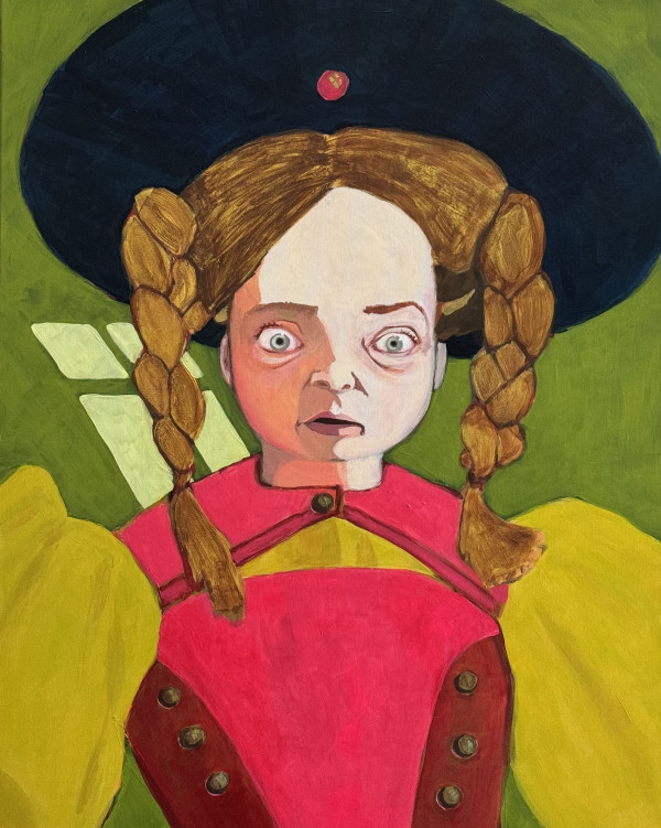 Self Portrait as an Antique Doll by Jen E. Sanders