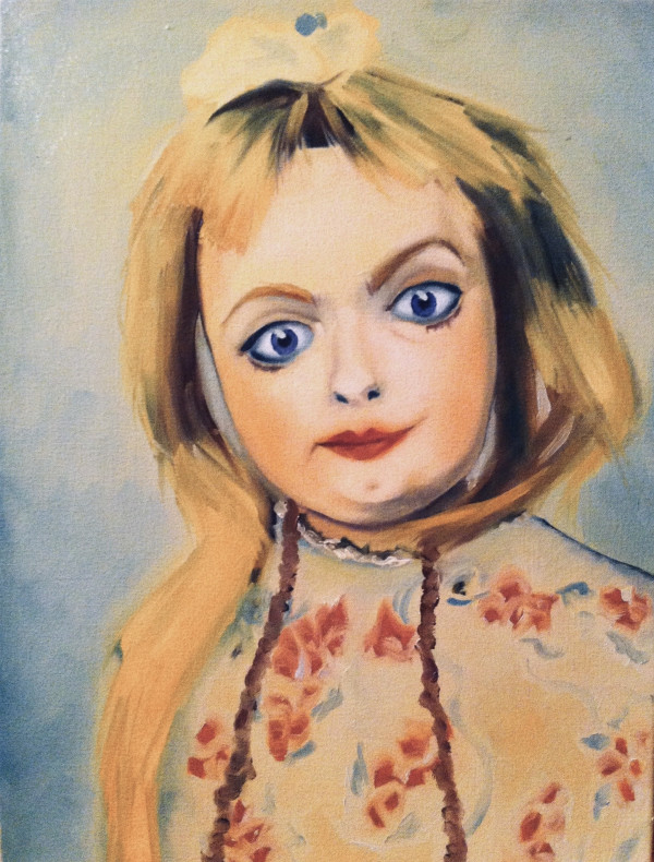 Self Portrait as a Porcelain Doll I by Jen E. Sanders