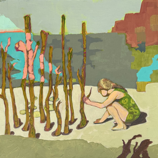 Beach Sticks II by Jen E. Sanders