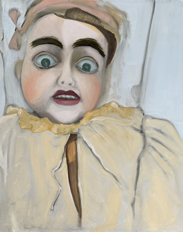 Self-Portrait as a Porcelain Doll II by Jen E. Sanders