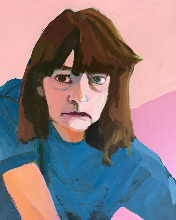 Self Portrait by Jen E. Sanders
