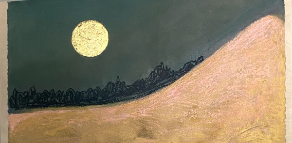 Autumn Moonscape by Nell Hergenrather
