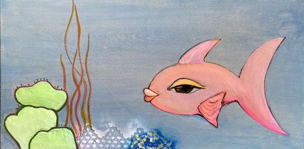 Pink Fish by Nell Hergenrather