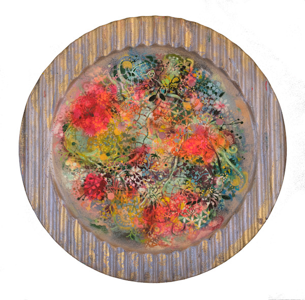Garden Mirror by Pat Goslee, Image 1.