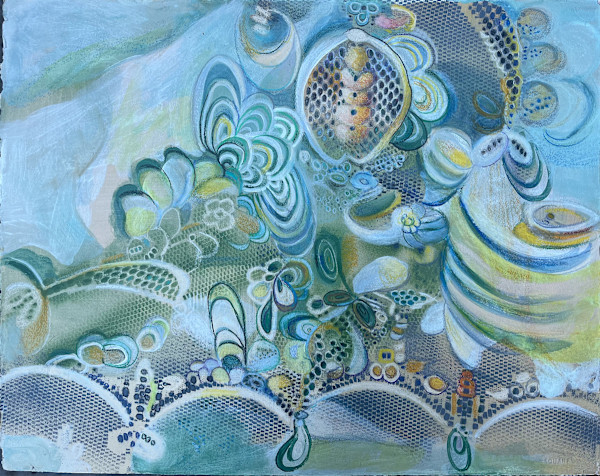 untitled ( blue stockpile ) by Pat Goslee, Image 6.