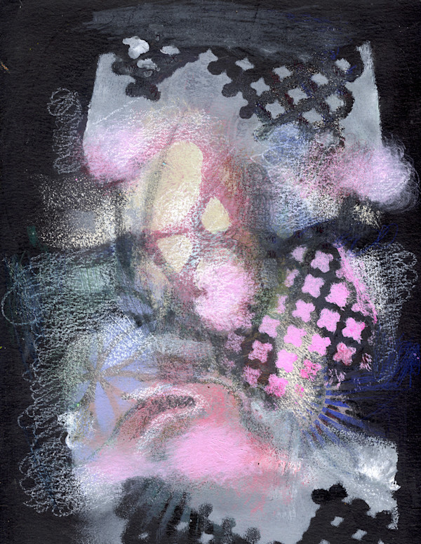 9x12 mixed media drawing by Pat Goslee, Image 1.