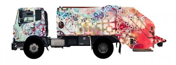 Recycling Truck "Tale of Three" by Pat Goslee