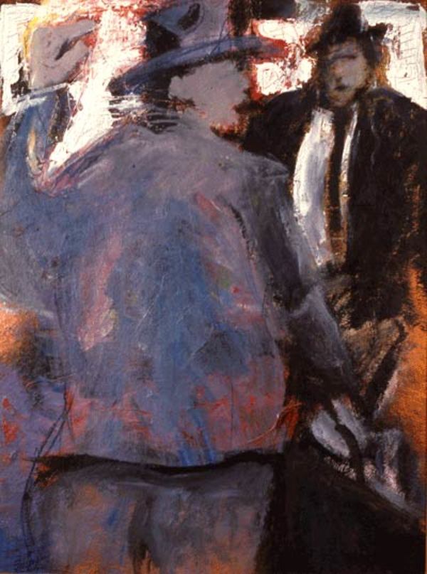"Taxi!" by Pat Goslee, Image 1.