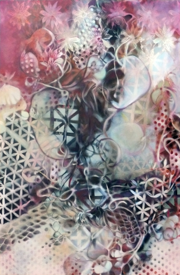 Knitting by Pat Goslee, Image 1.