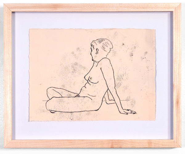 Woman Sitting by Allison Belolan, Image 2.