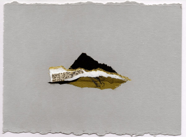 Untitled with Gold #12 by Allison Belolan